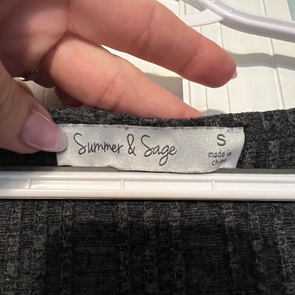 Size Small Gray Sweater Dress - Picture 2 of 2